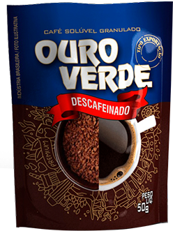 Café Ouro Verde Solúvel Descafeinado
