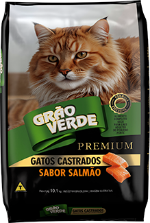 Premium Gato Castrado Sabor Salmão