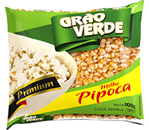 Milho de Pipoca Grão Verde